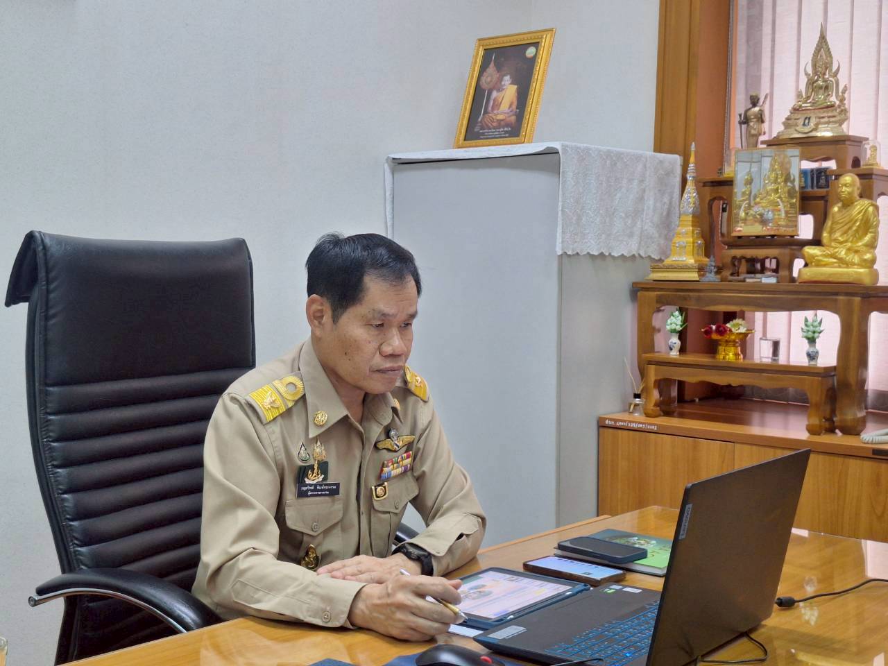 title - ผู้ตรวจราชการ ส.ป.ก. เข้าร่วมการประชุมตรวจติดตามการดำเนินงานตามแผนการตรวจราชการ ของผู้ตรวจราชการกระทรวงเกษตรและสหกรณ์ ประจำปีงบประมาณ พ.ศ. 2569 รอบที่ 1 ในเขตตรวจราชการที่ 10 จังหวัดเลย และจังหวัดหนองบัวลำภู